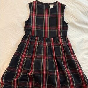 Crewcuts Dressy Plaid Sleeveless Dress